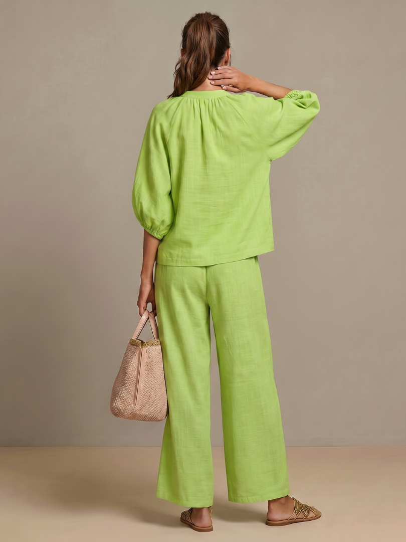 Natalia | Relaxed Zip-Front Two-Piece Set