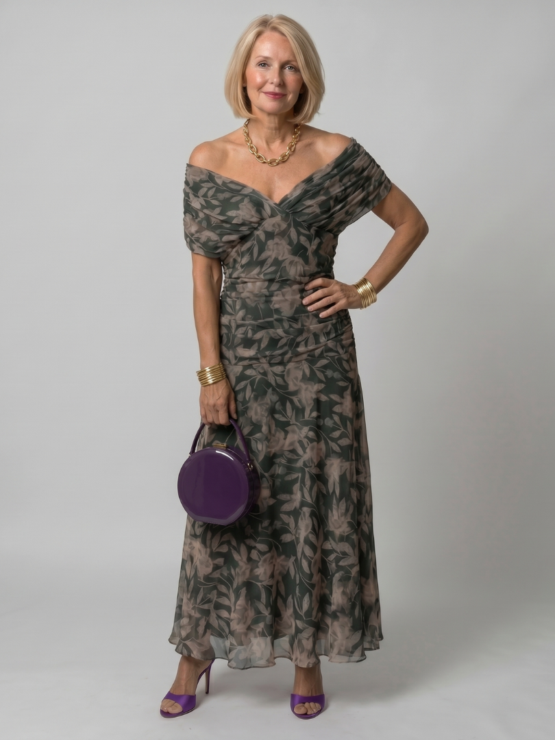 Calen | Off-Shoulder Bohemian Maxi Dress