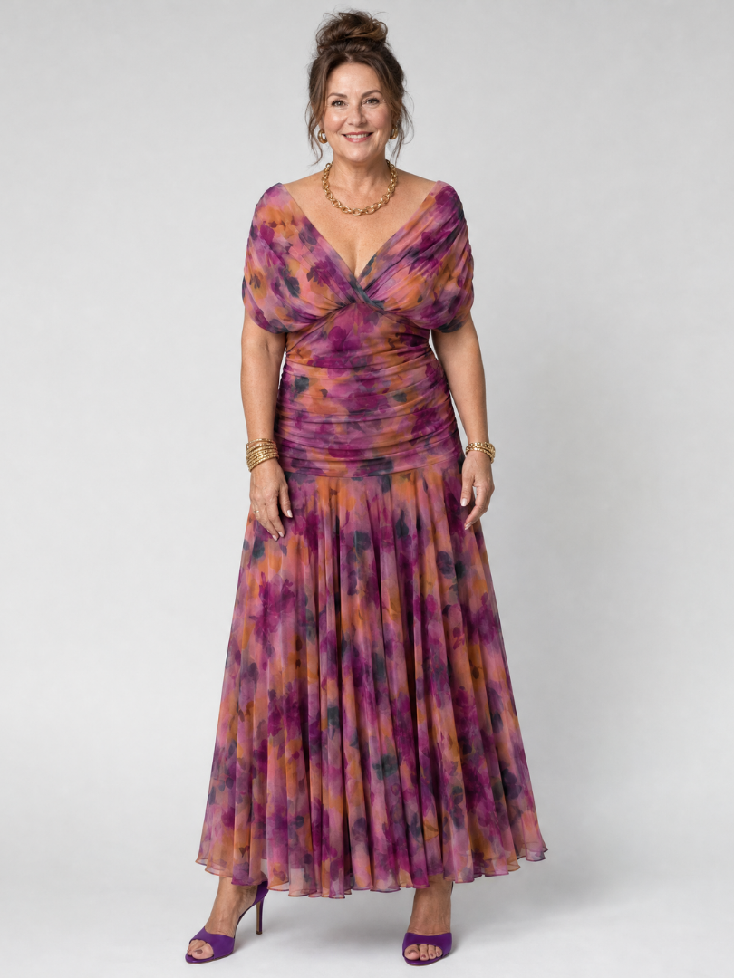 Calen | Off-Shoulder Bohemian Maxi Dress
