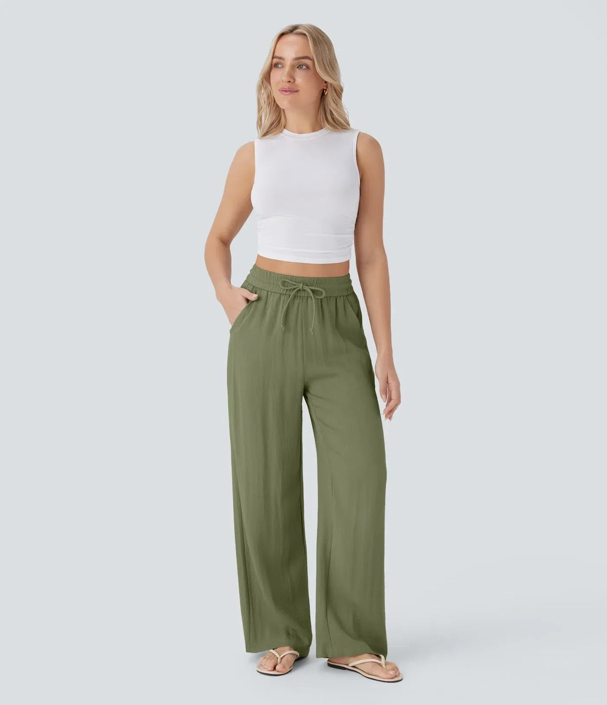 Sarah | Effortless Wide-Leg Pants