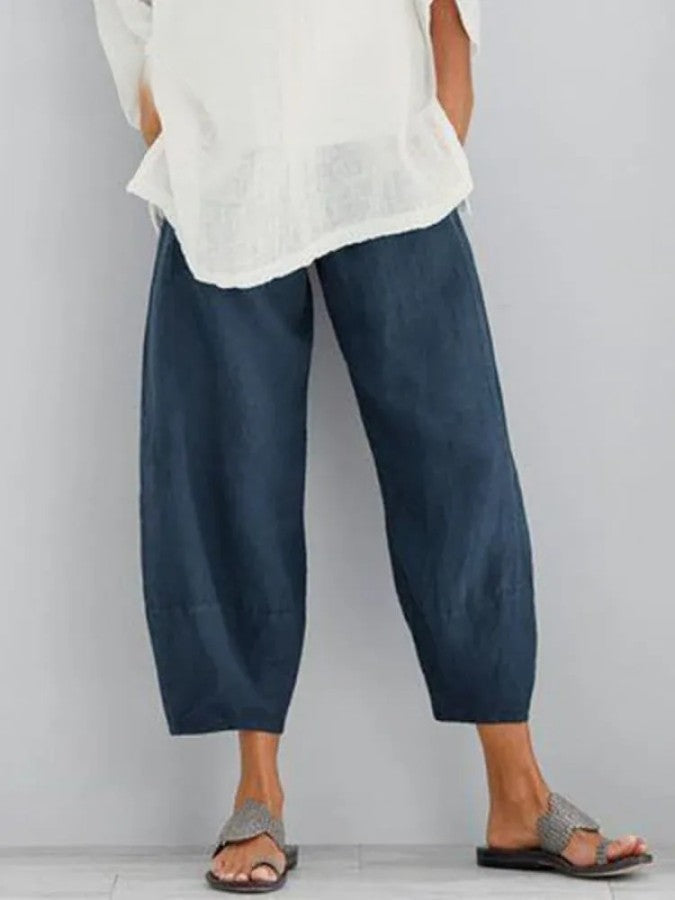 Margaret | Relaxed Crop Pants
