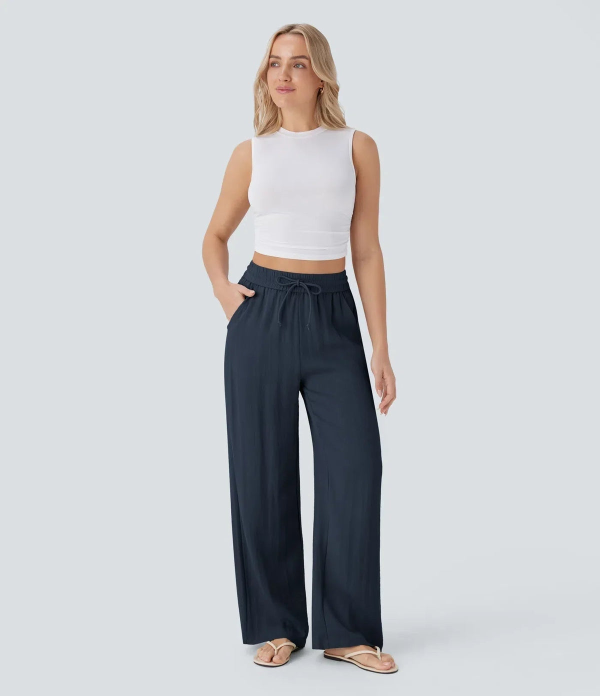 Sarah | Effortless Wide-Leg Pants