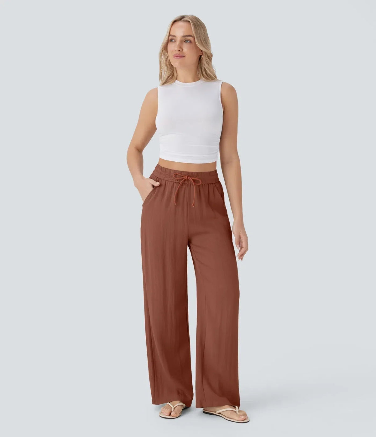 Sarah | Effortless Wide-Leg Pants