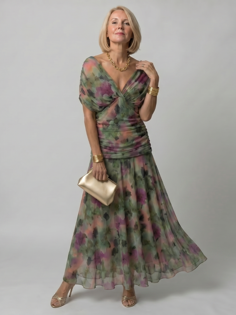 Calen | Off-Shoulder Bohemian Maxi Dress