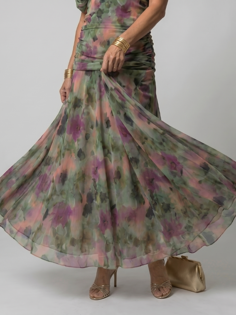 Calen | Off-Shoulder Bohemian Maxi Dress