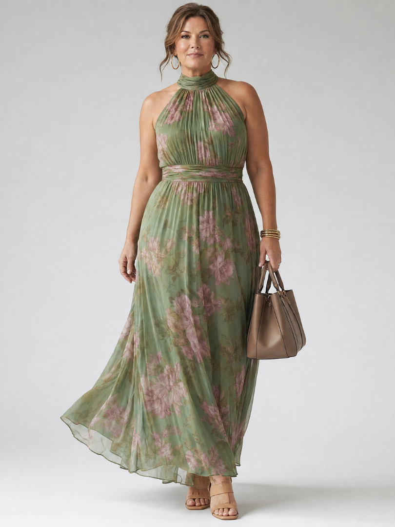 Mirelle | Gathered Bohemian Maxi Dress
