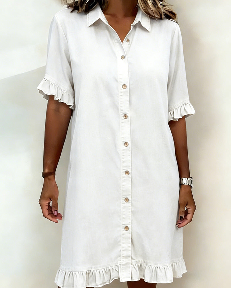 Belinda | Relaxed Denim Shirt Dress