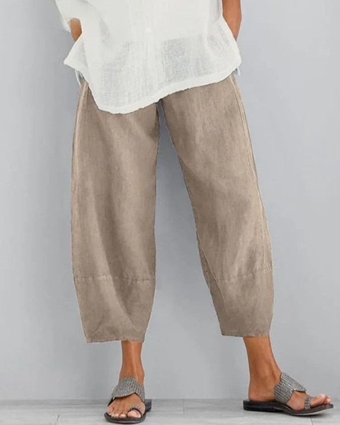 Margaret | Relaxed Crop Pants