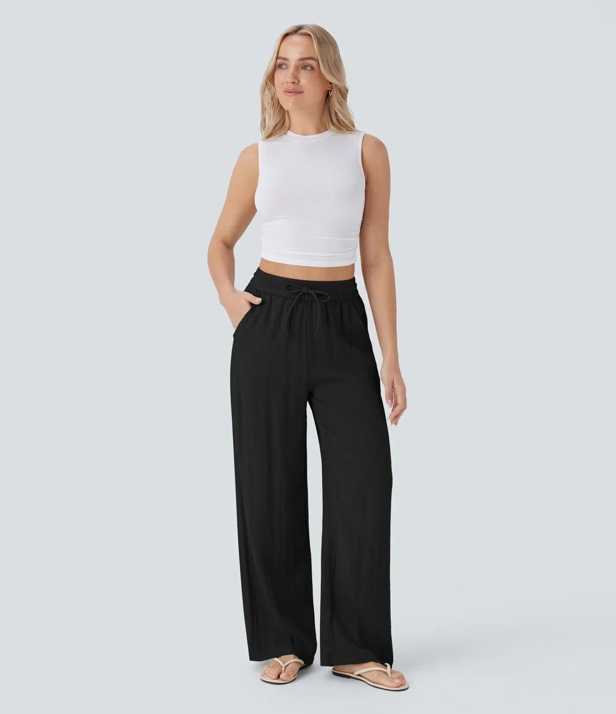 Sarah | Effortless Wide-Leg Pants
