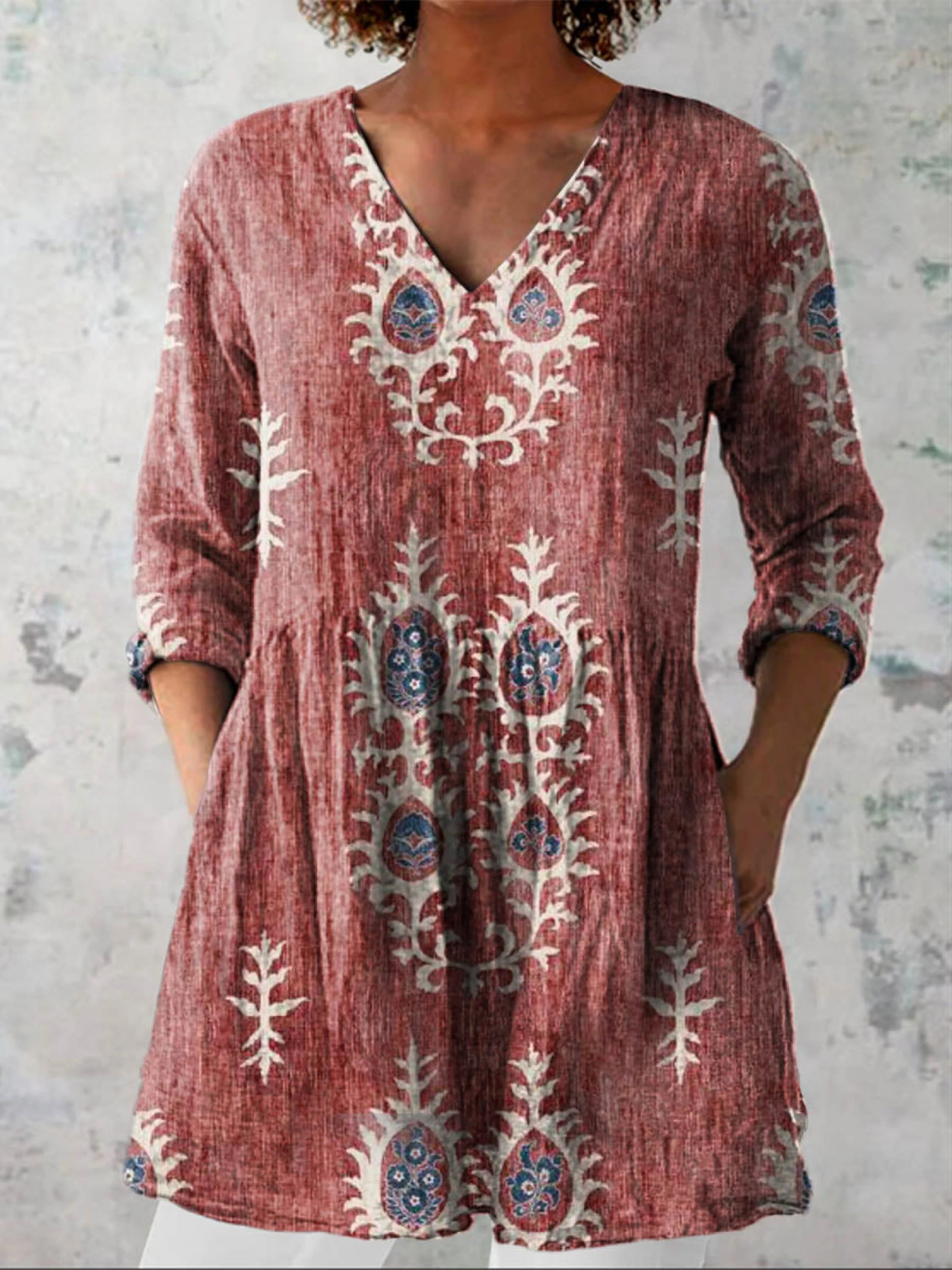 Elise | Relaxed Bohemian Tunic