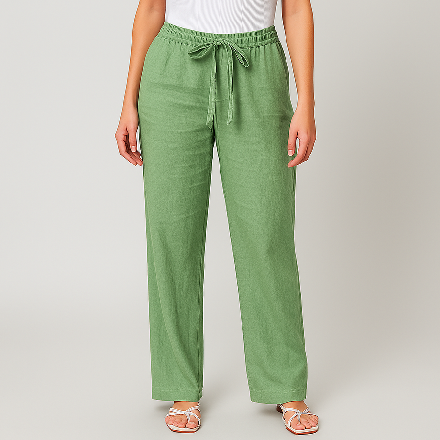Lorraine | Effortless Tie-Waist Pants