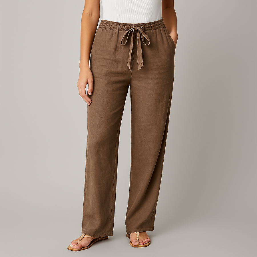 Lorraine | Effortless Tie-Waist Pants