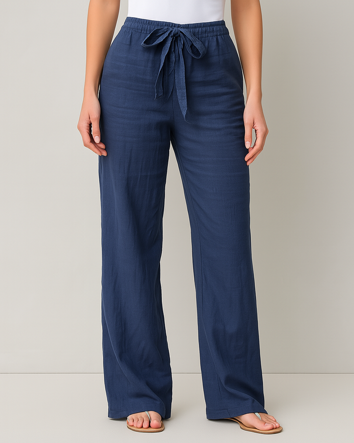 Lorraine | Effortless Tie-Waist Pants