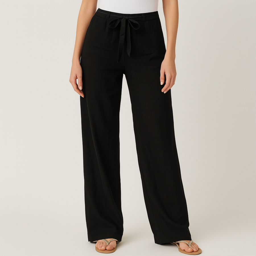 Lorraine | Effortless Tie-Waist Pants