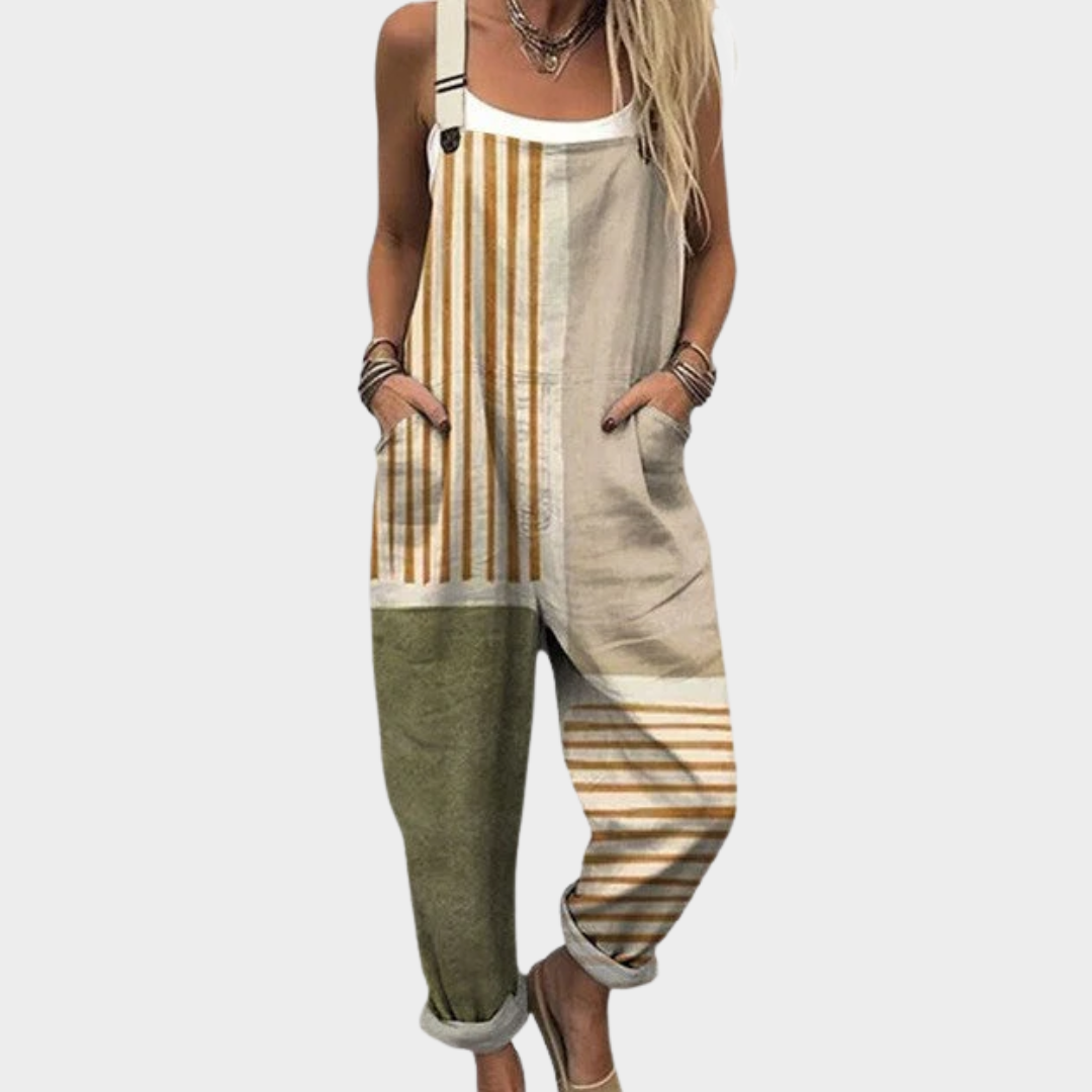 Sienna | Patchwork Bohemian Overalls