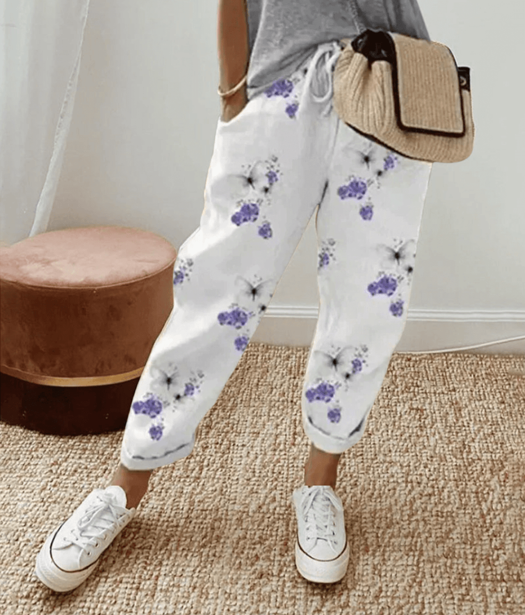 Alison | Relaxed Print Pants