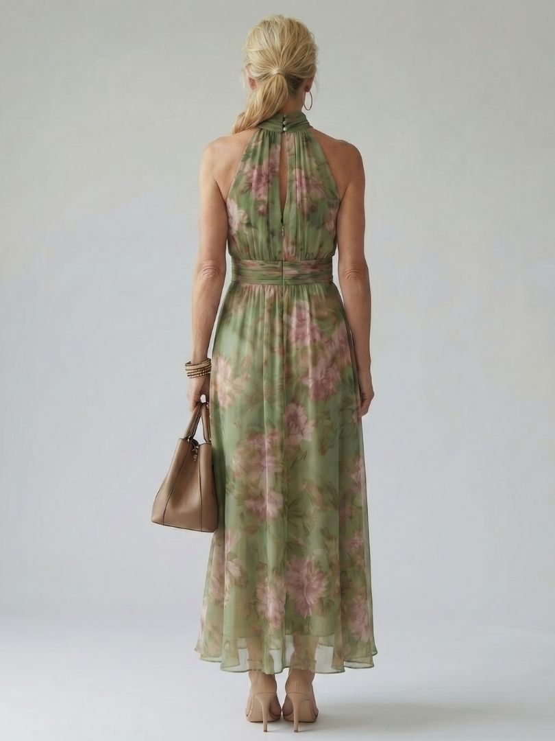 Mirelle | Gathered Bohemian Maxi Dress