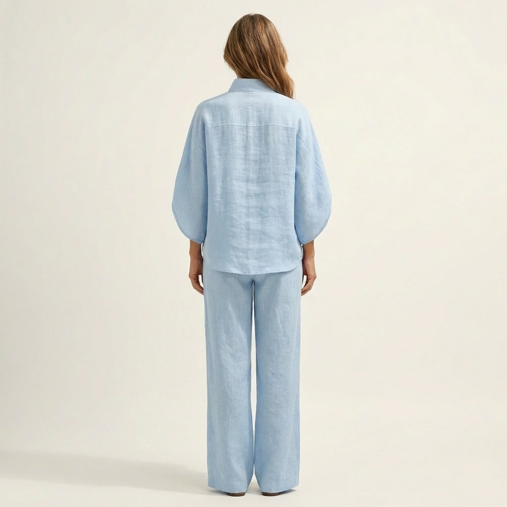 Zerah | Relaxed Wide-Leg Two-Piece Set