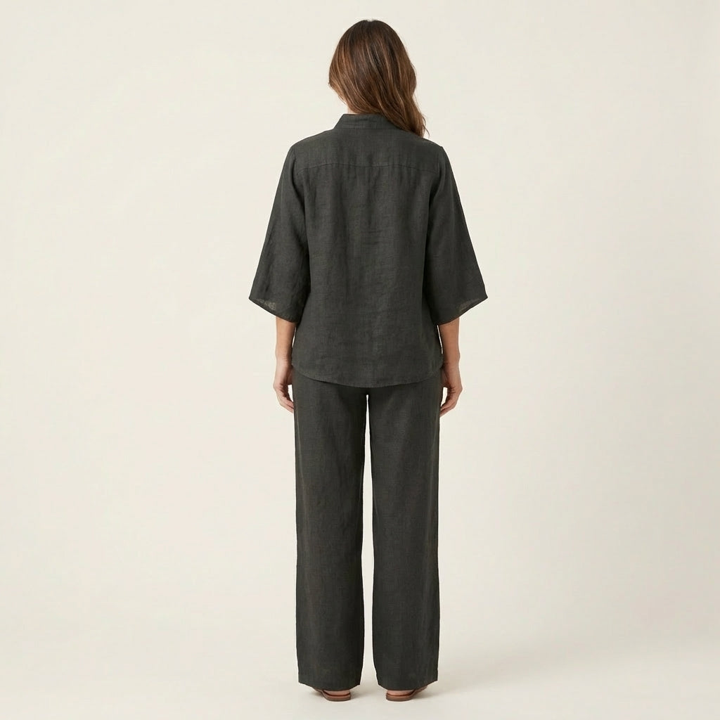 Zerah | Relaxed Wide-Leg Two-Piece Set