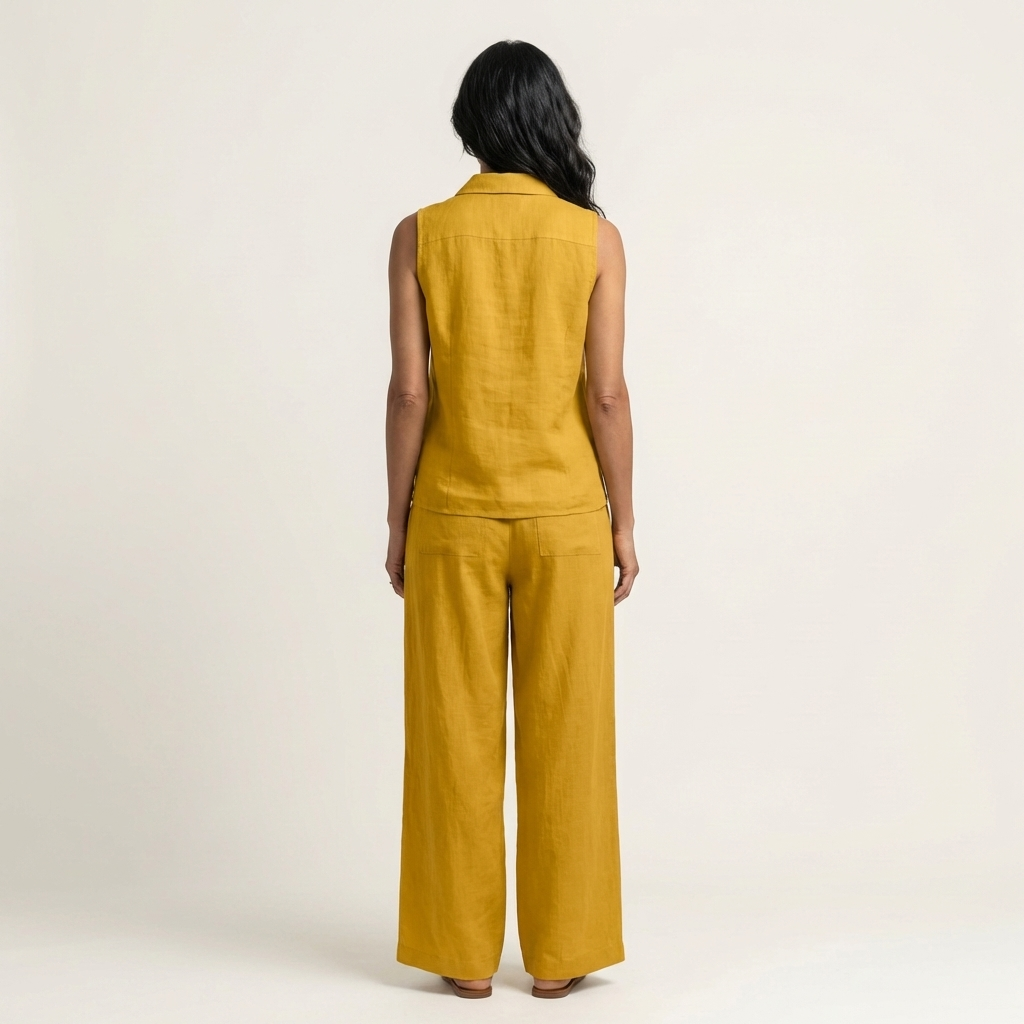 Twilia | Wrap-Top & Wide-Leg Set