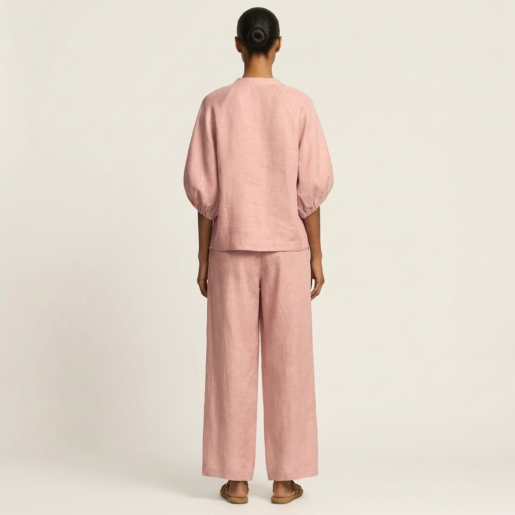 Marlowe | Zip-Front Wide-Leg Set