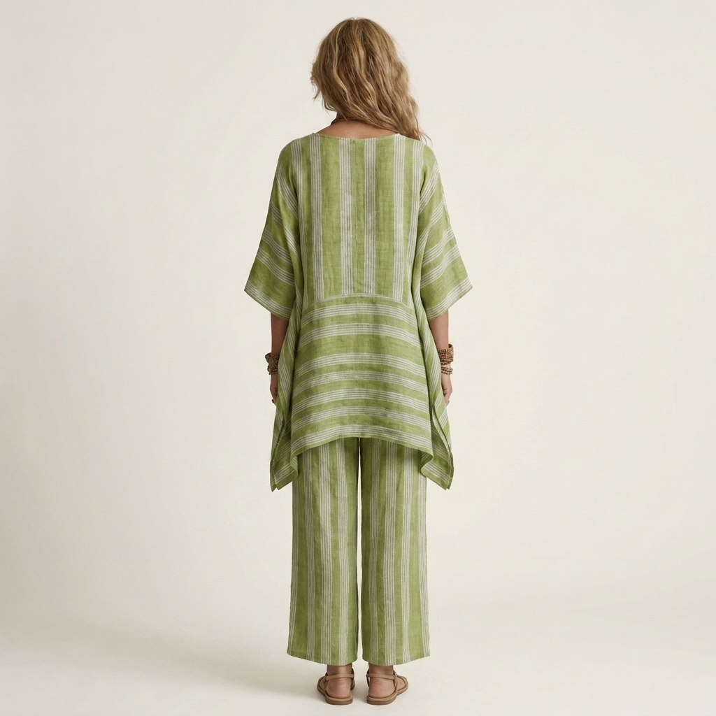 Kiara | Relaxed Striped Two-Piece Set