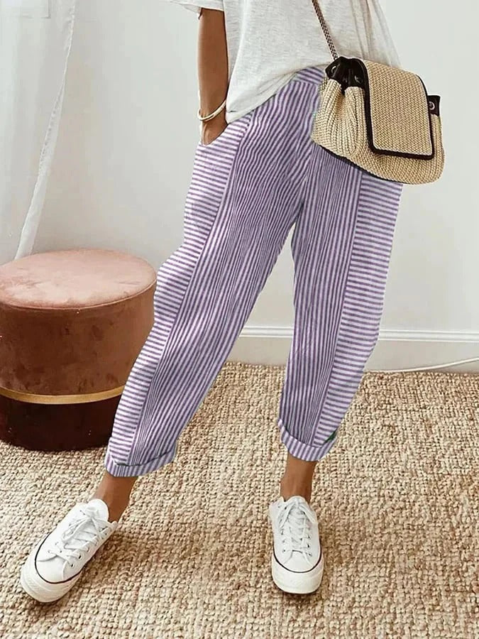 Jennifer | Classic Striped Pants