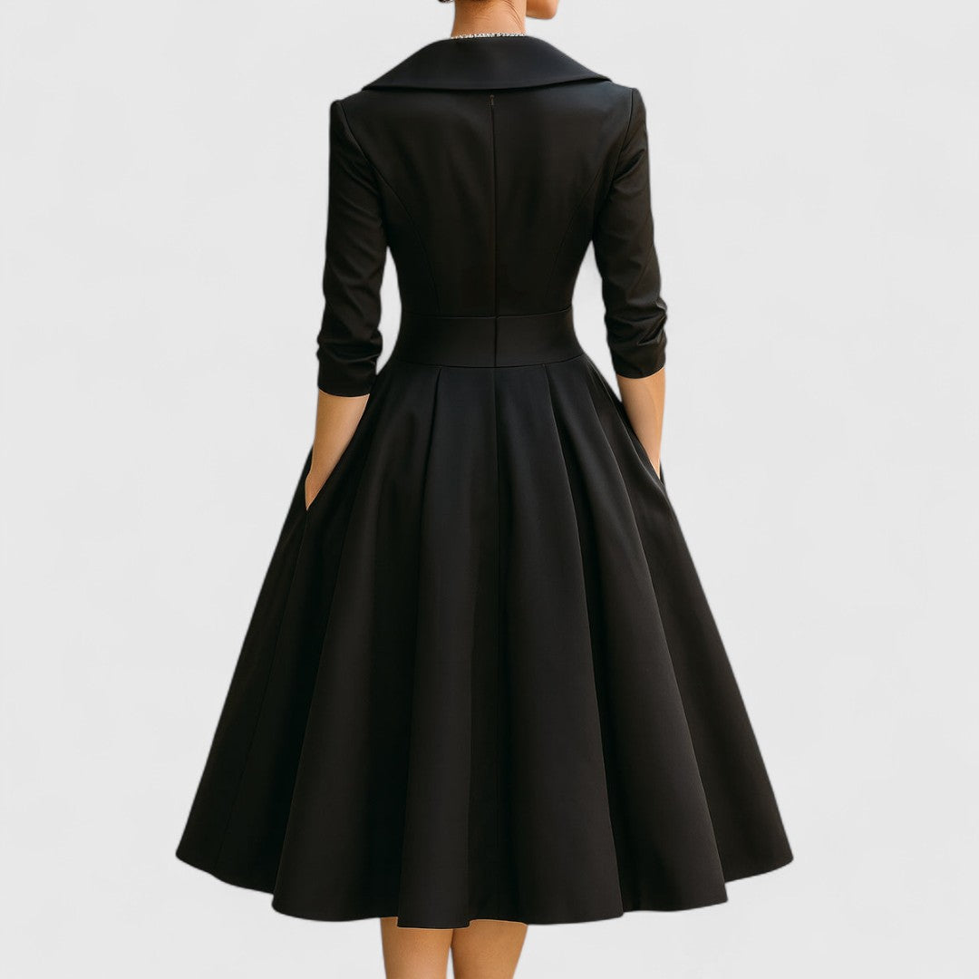 Marley Quinn | Elegant Wrap Midi Dress