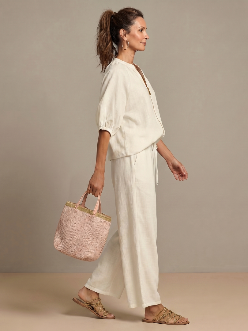 Natalia | Relaxed Zip-Front Two-Piece Set