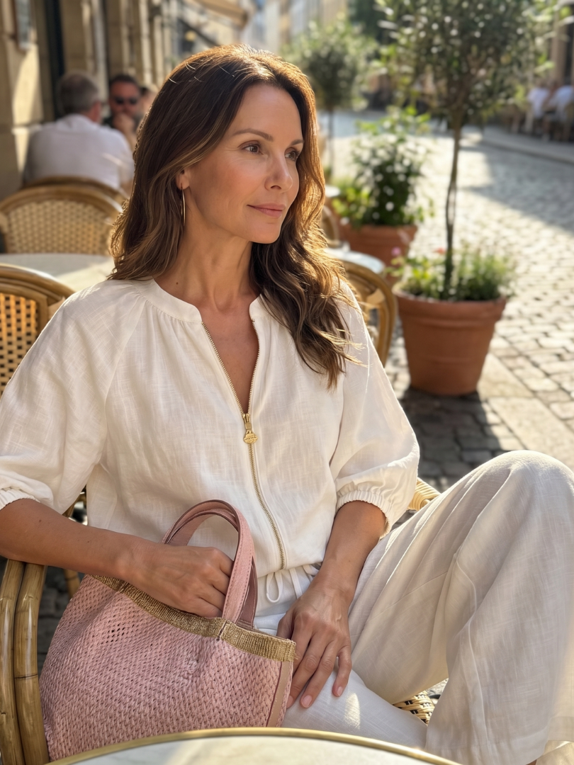 Natalia | Relaxed Zip-Front Two-Piece Set