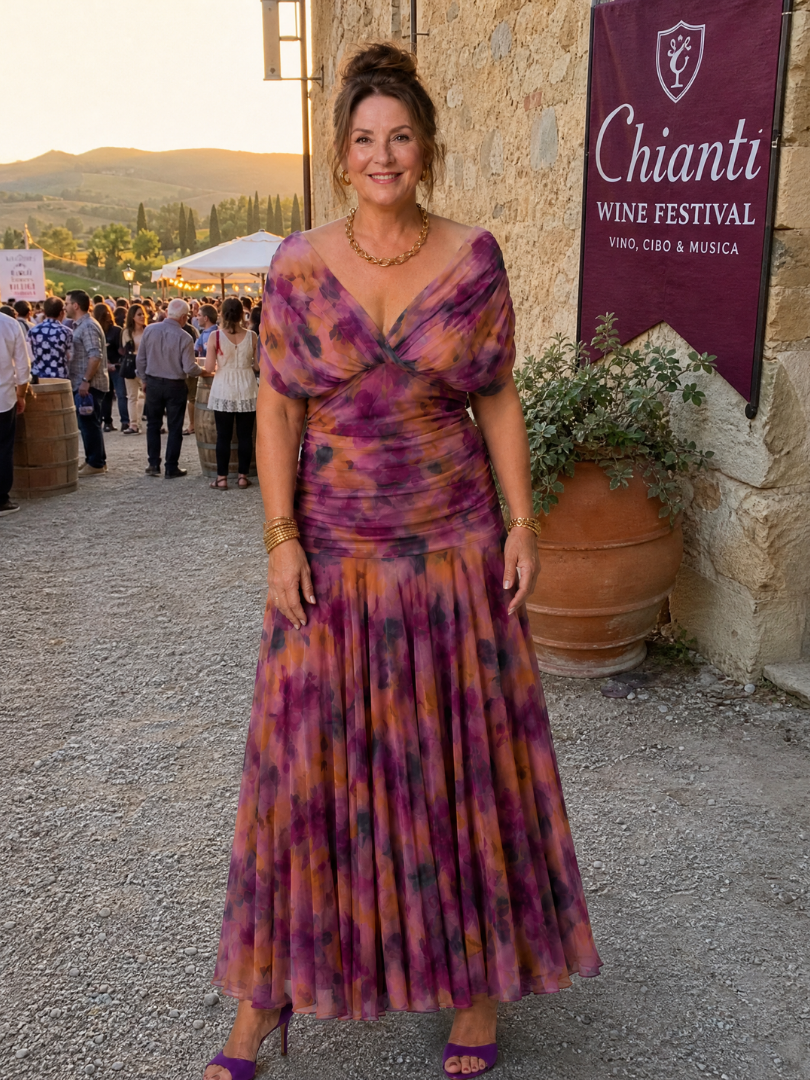Calen | Off-Shoulder Bohemian Maxi Dress