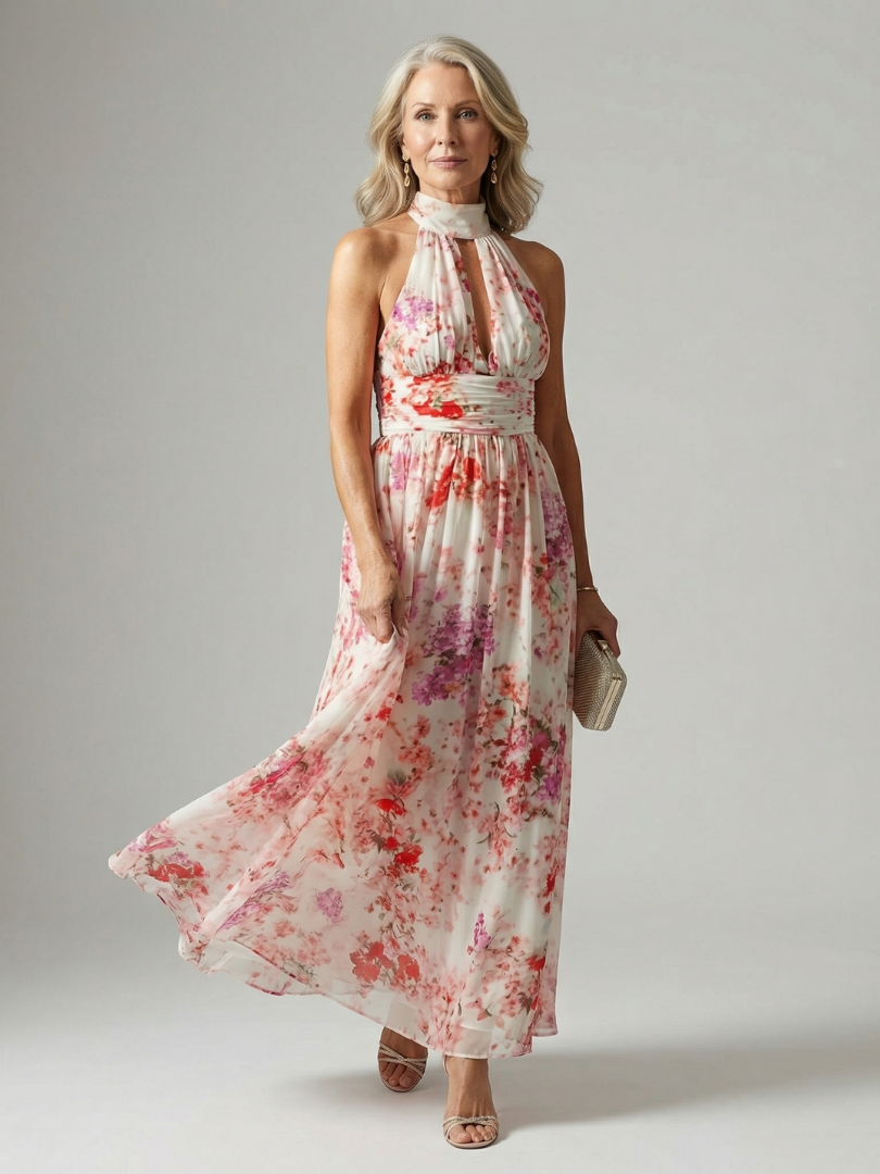 Elyon | Easy Flowing Floral Maxi Dress