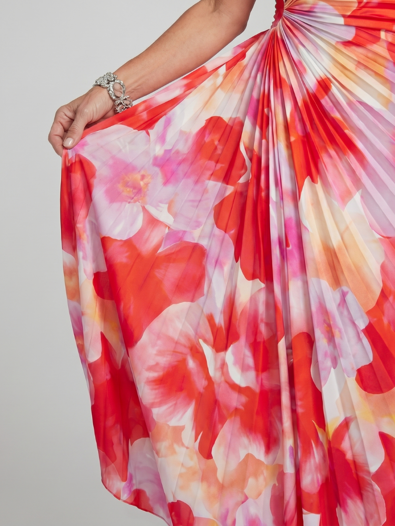 Taya | One-Shoulder Floral Maxi Dress