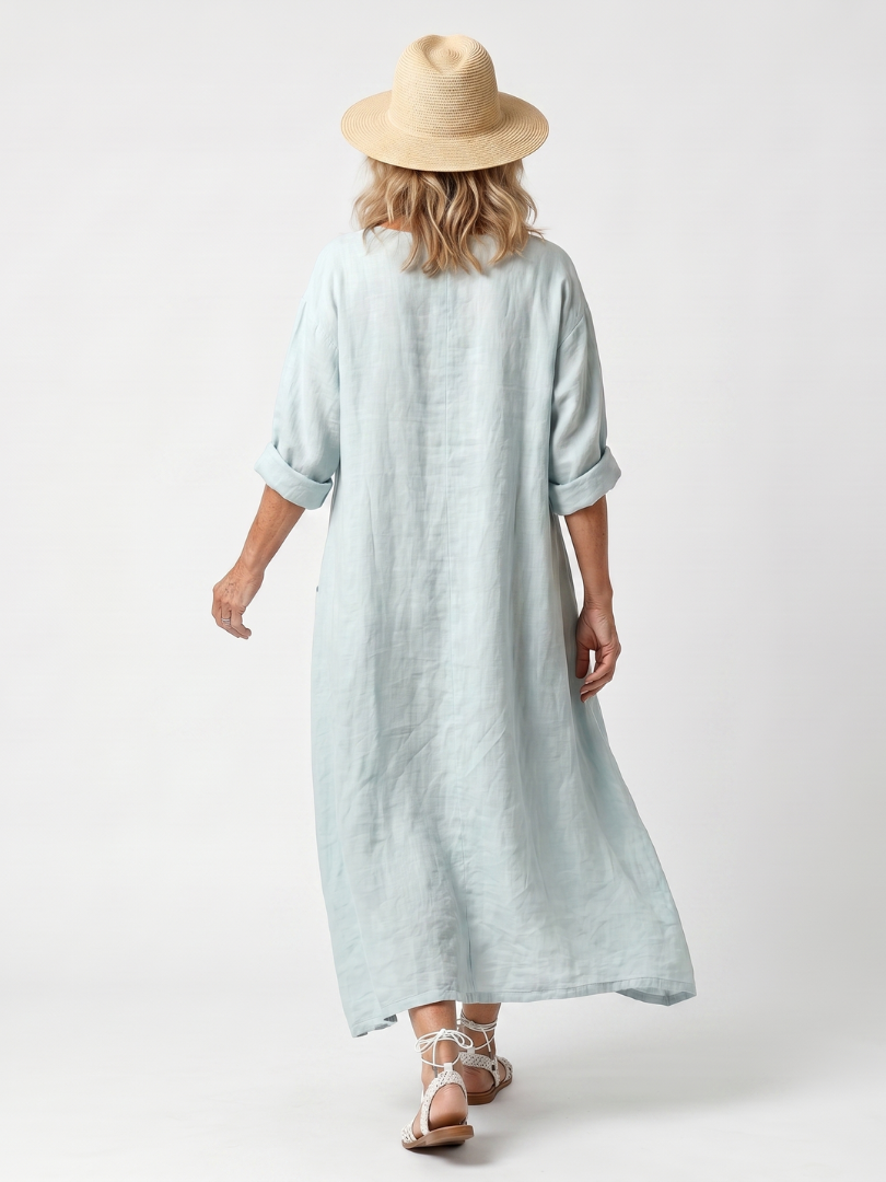 Kassiani | Ornate Panel Embroidered Midi Dress
