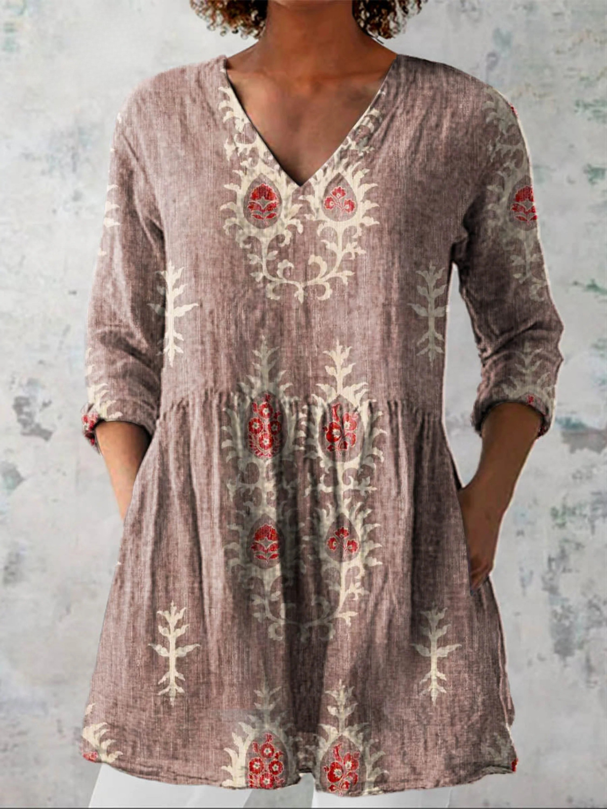 Elise | Relaxed Bohemian Tunic