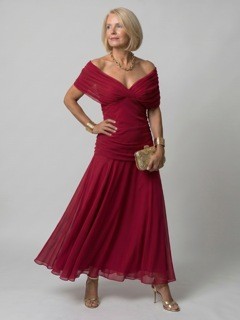 Calen | Off-Shoulder Bohemian Maxi Dress