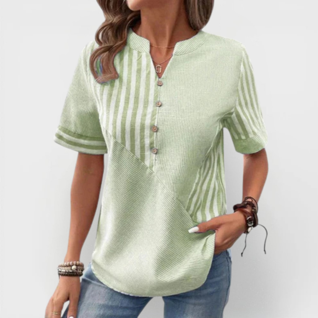 Gigi | Sophisticated Button Blouse