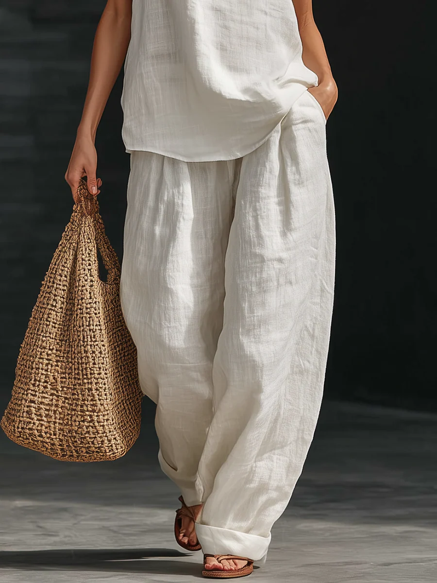 Carlotta | Relaxed Wide-Leg Two-Piece Set