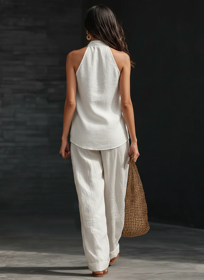 Carlotta | Relaxed Wide-Leg Two-Piece Set