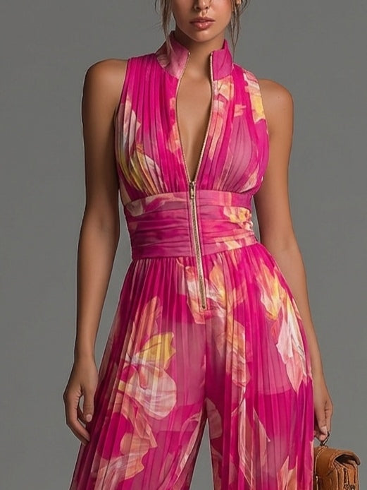 Fiora | Floral Wide-Leg Jumpsuit