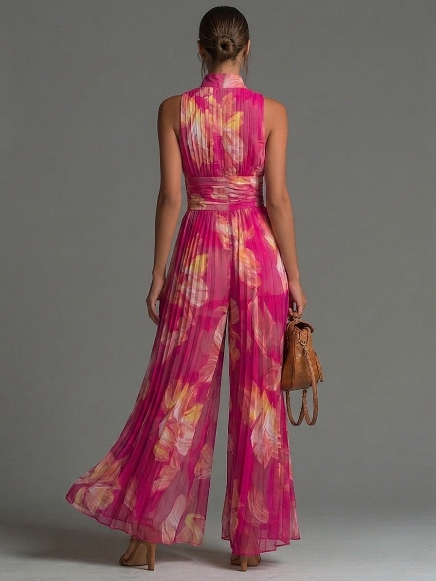Fiora | Floral Wide-Leg Jumpsuit