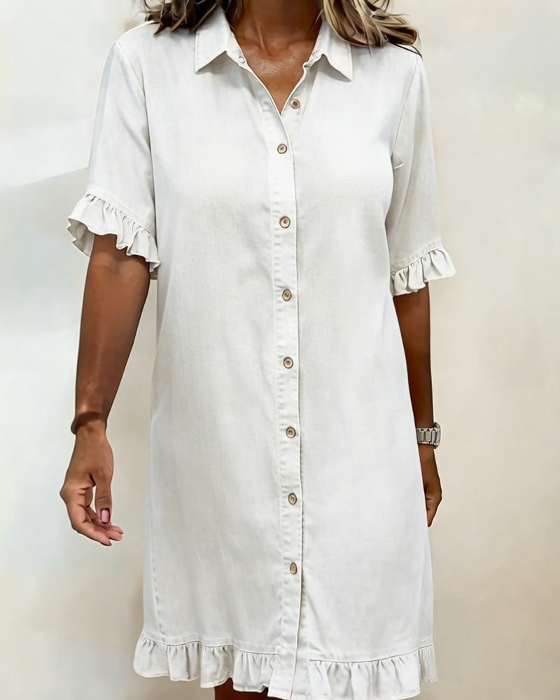 Belinda | Relaxed Denim Shirt Dress