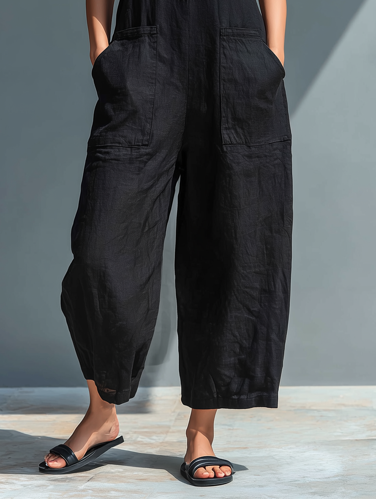 Vittoria | Relaxed Button-Front Jumpsuit