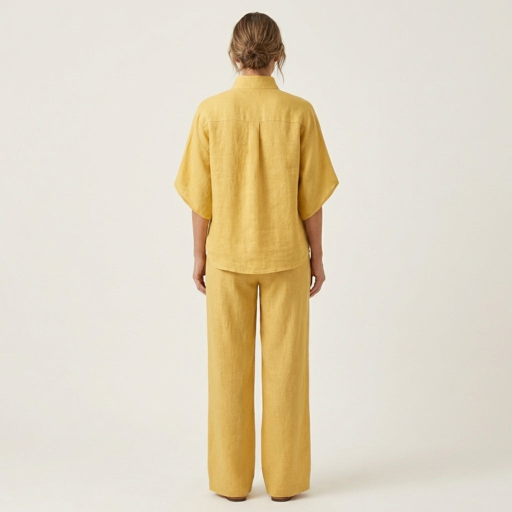 Zerah | Relaxed Wide-Leg Two-Piece Set