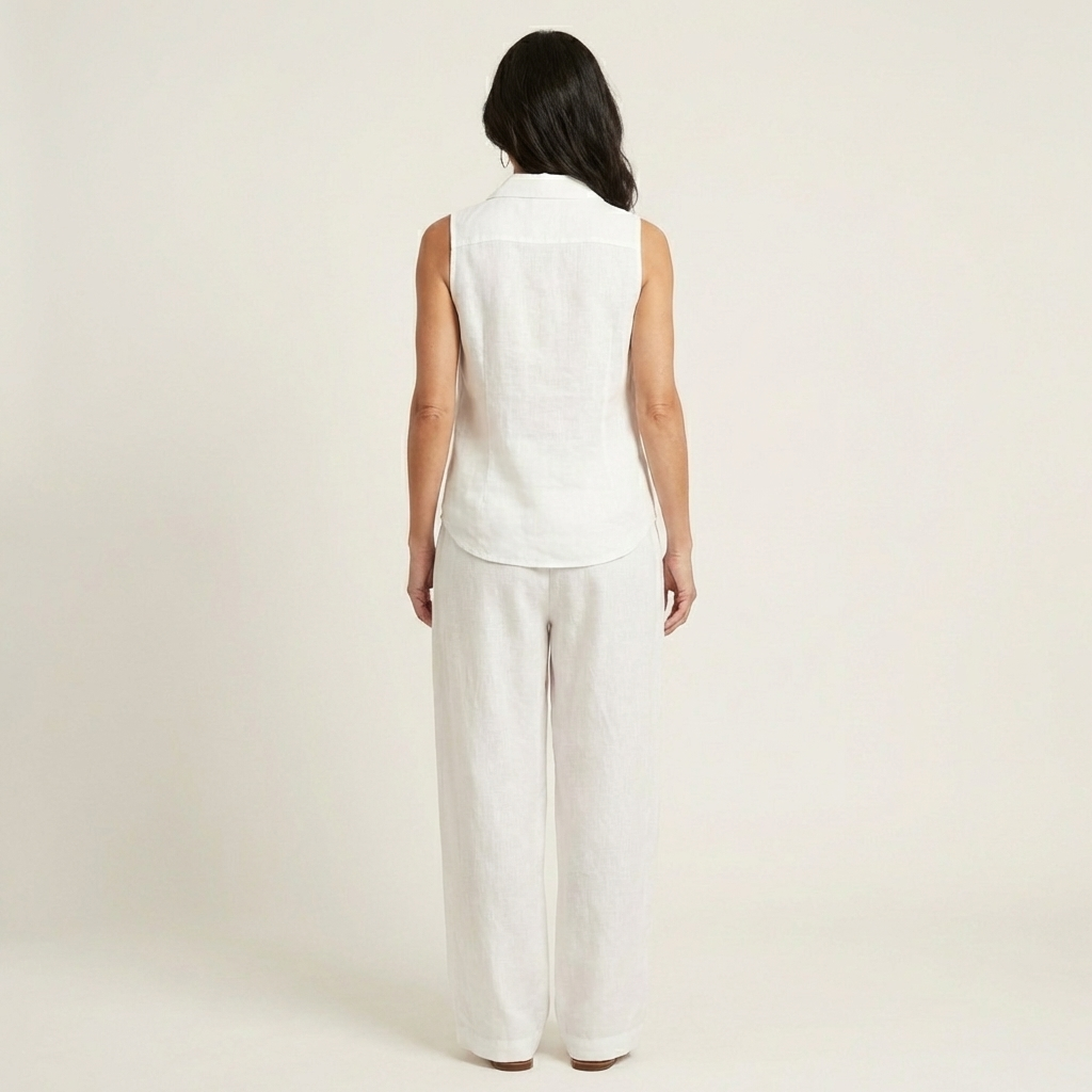 Twilia | Wrap-Top & Wide-Leg Set