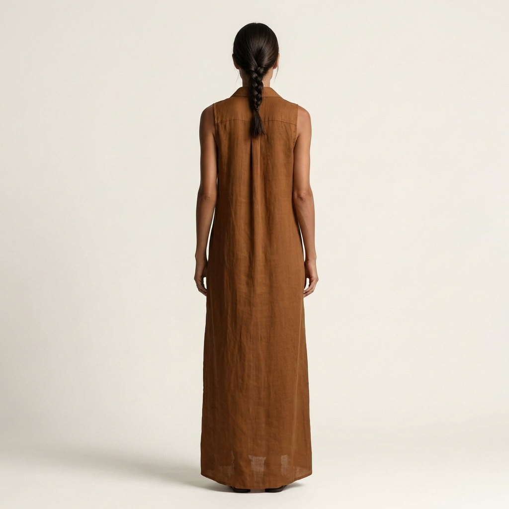 Mirabell | Button-Front Sleeveless Maxi Dress