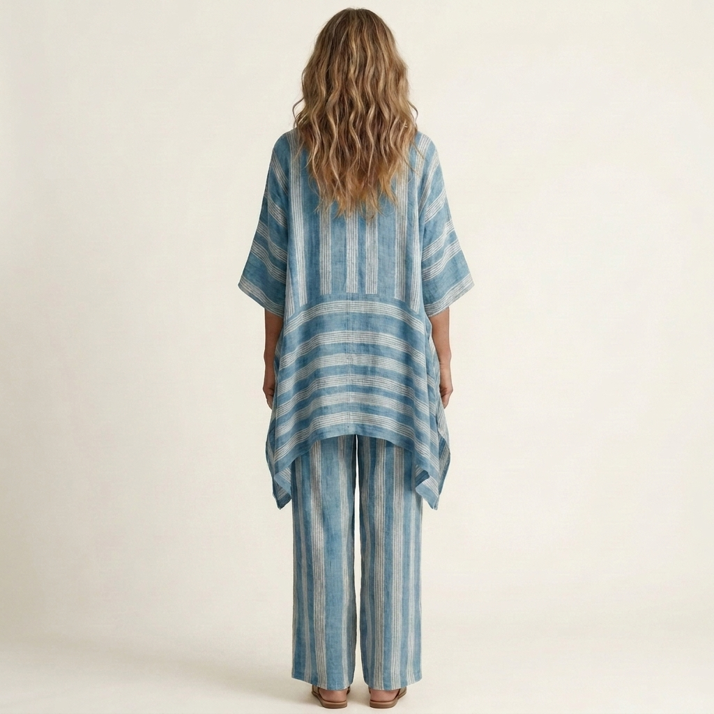 Kiara | Relaxed Striped Two-Piece Set