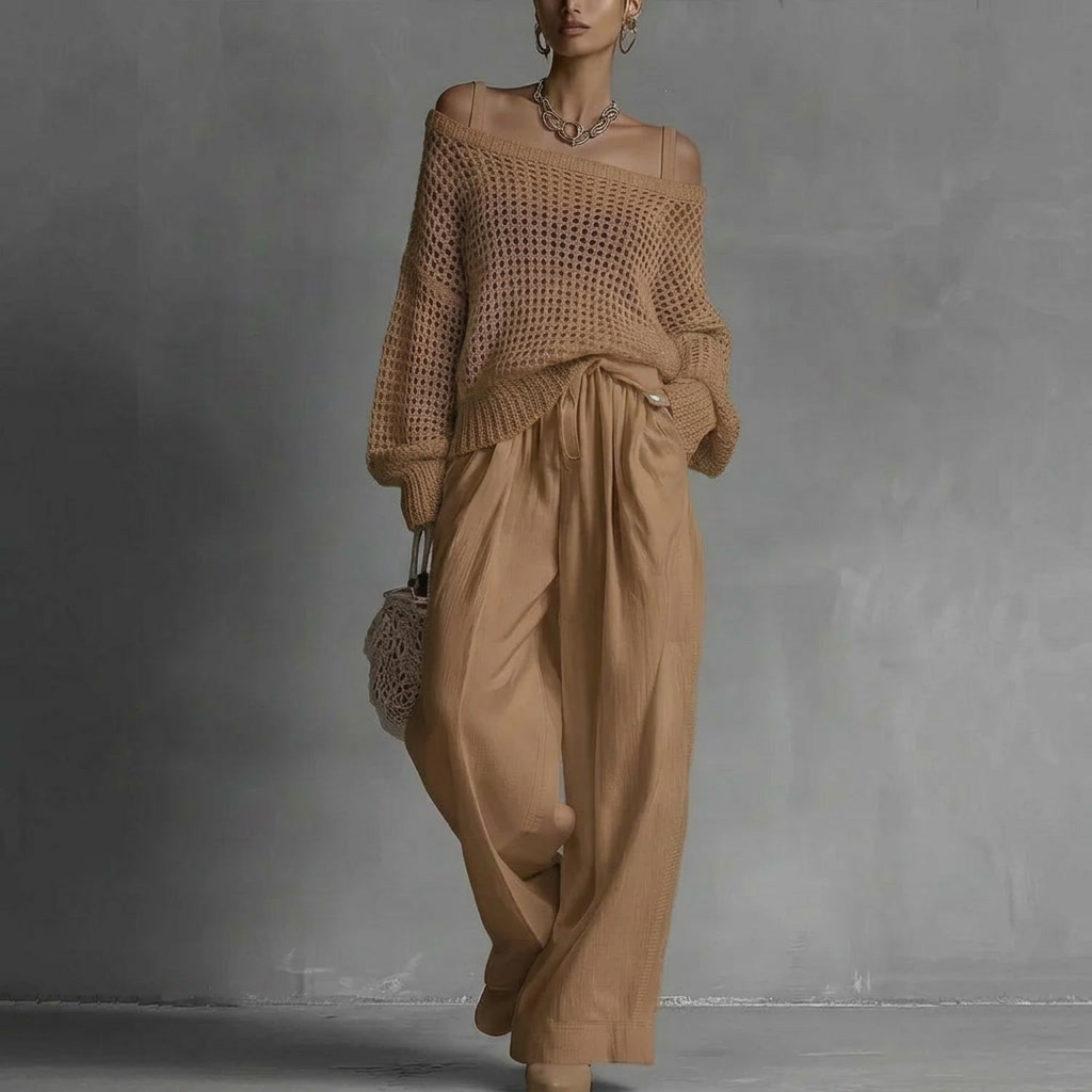 Claribel | Relaxed Knit Two-Piece Set