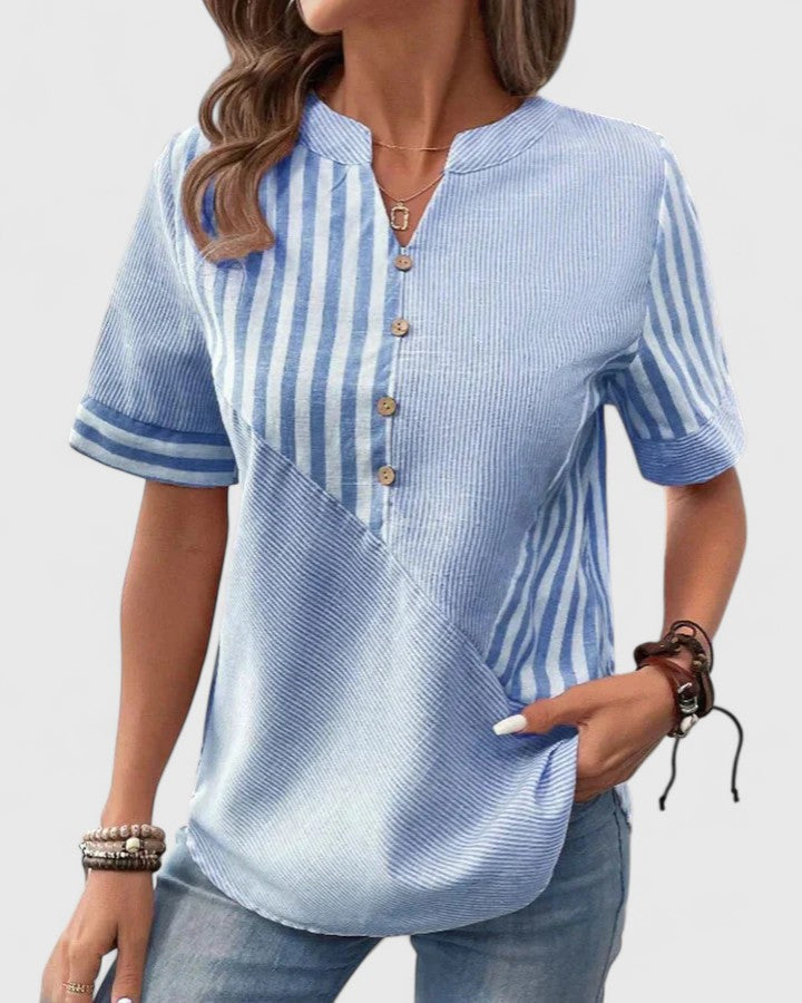 Gigi | Sophisticated Button Blouse