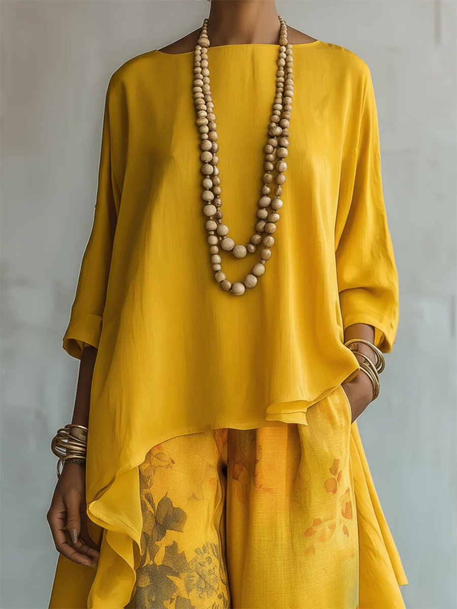 Fiorella | Flowing Bohemian Two-Piece Set